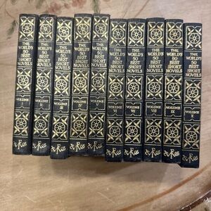 The world's 50 Best Short Novels Grant Overton Editor Funk Wagnalls 1929 Set